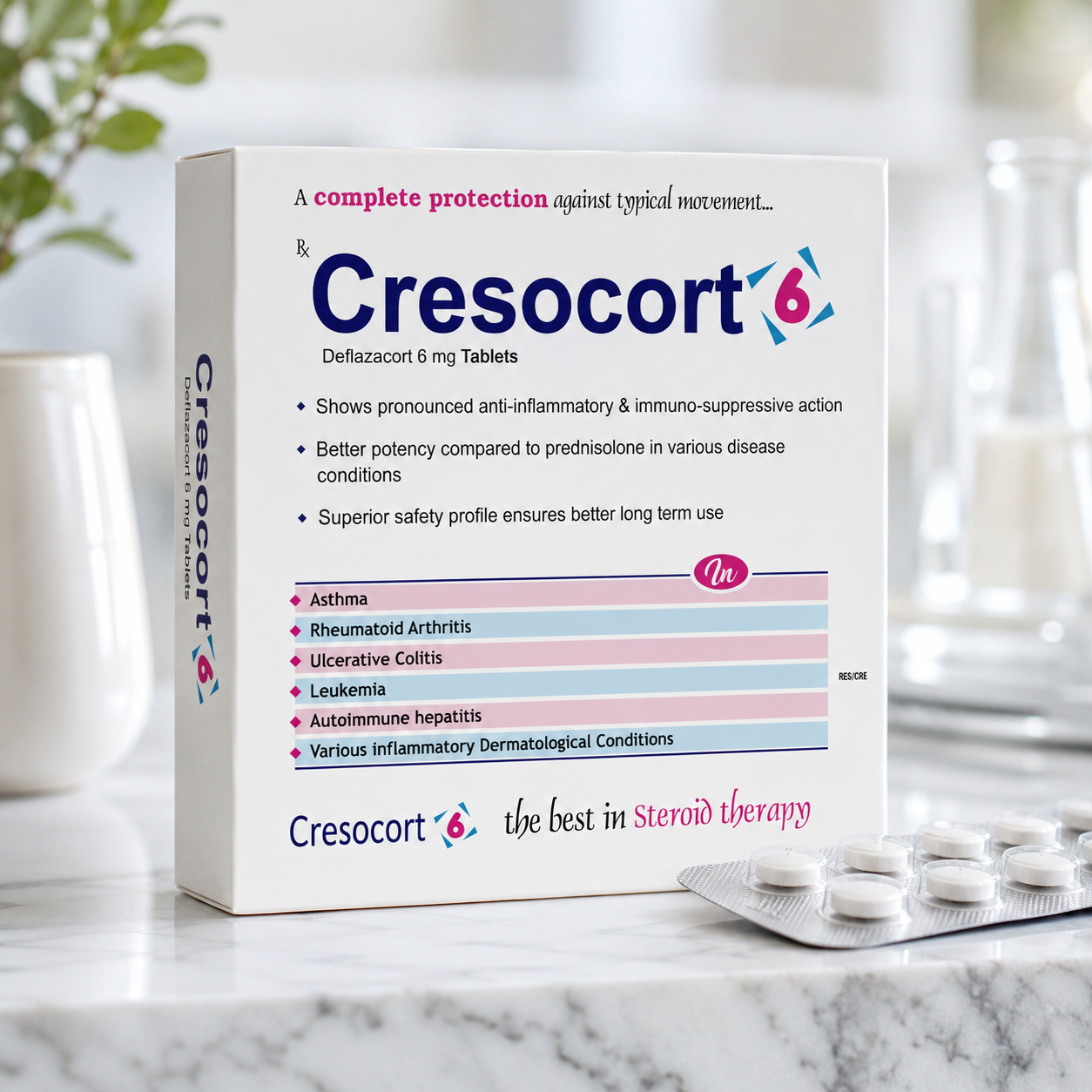 Cresocort-6 Tablets